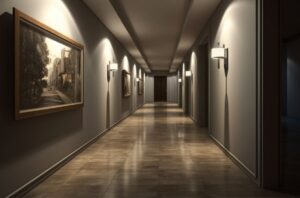 Basement Ceiling Painted Black